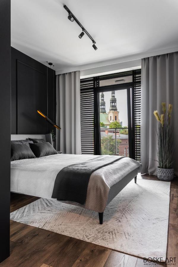 Stylowy Apartament W Centrum Poznania Exteriör bild